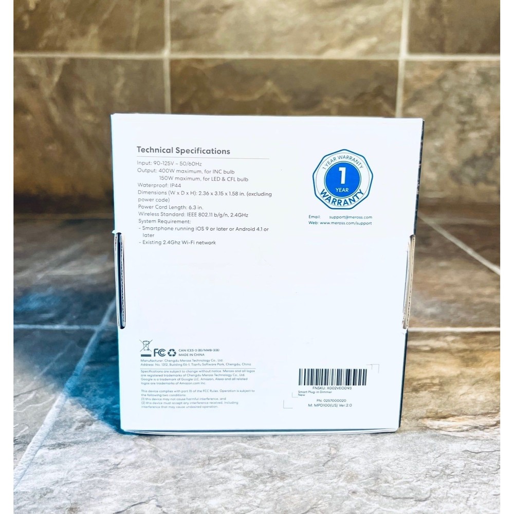 Meross Smart Outdoor Dimmer Plug Waterproof - Picture 9 of 9